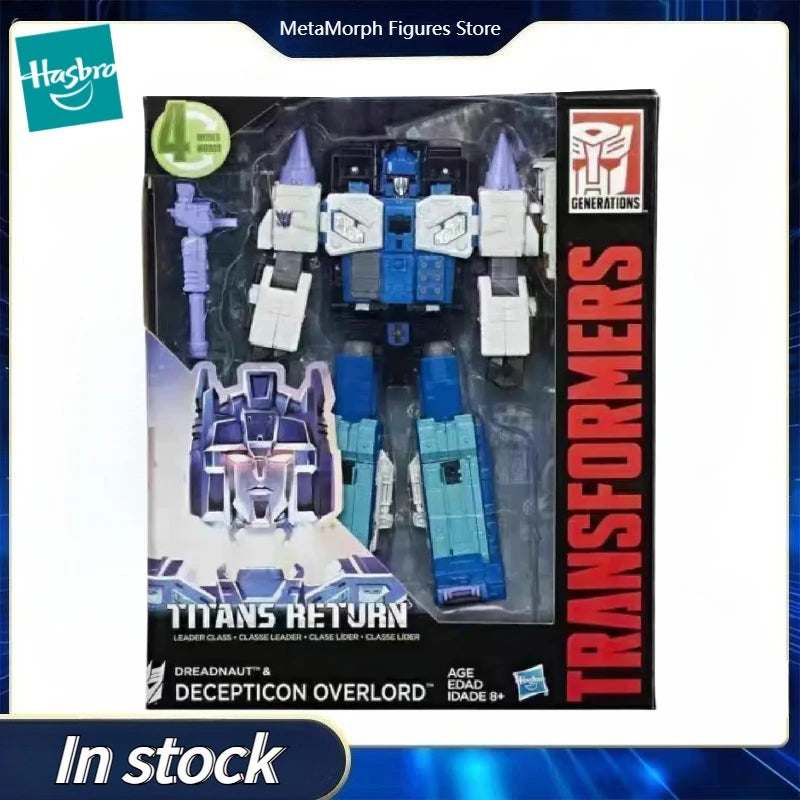 Original Hasbro Transformers Toys GENERATIONS TITANS RETURN DREADNAUT DECEPTICON OVERLORD Anime Figure Collection Toys