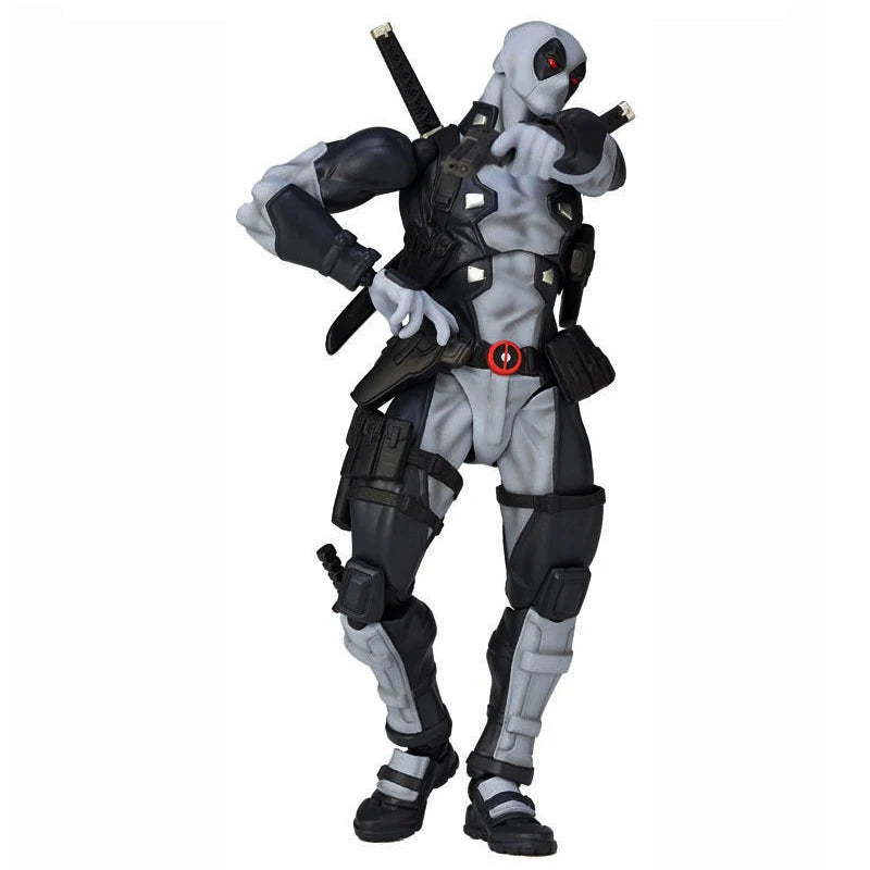 Yamaguchi Revoltech Deadpool Action Figure Deadpool X-Men Superhero Figurine KAIYODO Movie Model Toys for Kids Gift