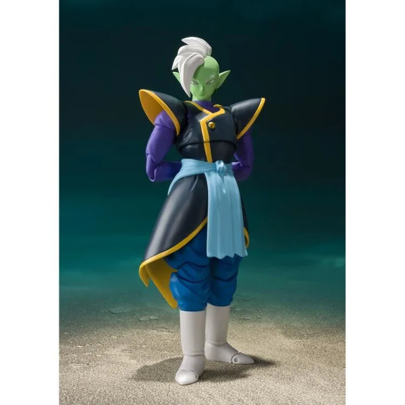 In Stock Fast Shipping Bandai SHF Dragon Ball Zamasu Kaioshin Action Figure Toy Gift Collection