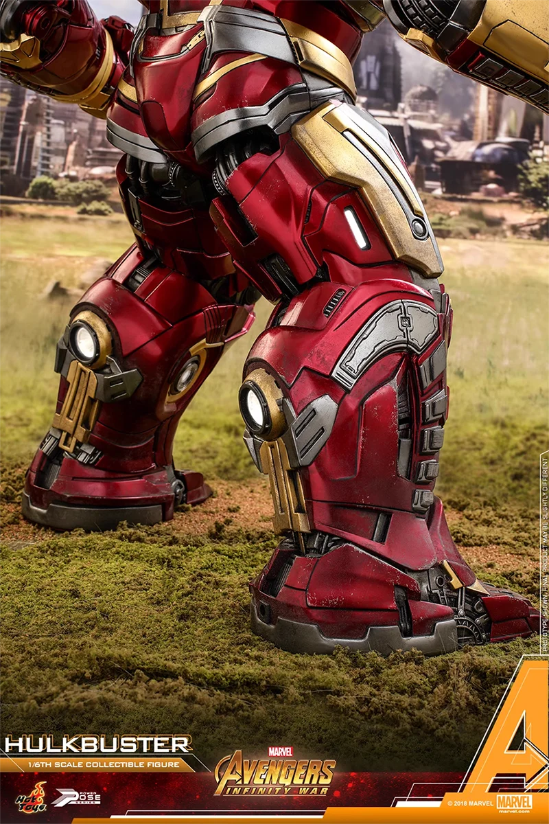 Original HOTTOYS 1/6 PPS005 The Avengers 3 Hulk Buster 2.0 MK44 Action Figure Model Toys 50CM Collection Scene Ornament Gift