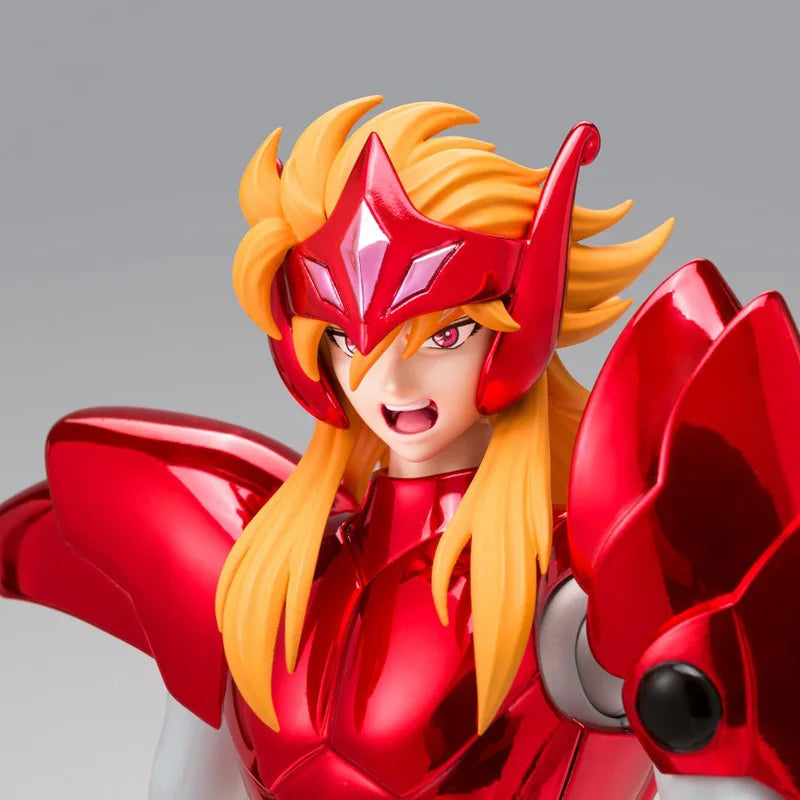 Bandai Saint Seiya Figure Cloth Myth Action Doll Ex Shako Seiya Red Cloth Miimei Anime Toy Collectible Display Genuine In-Stock
