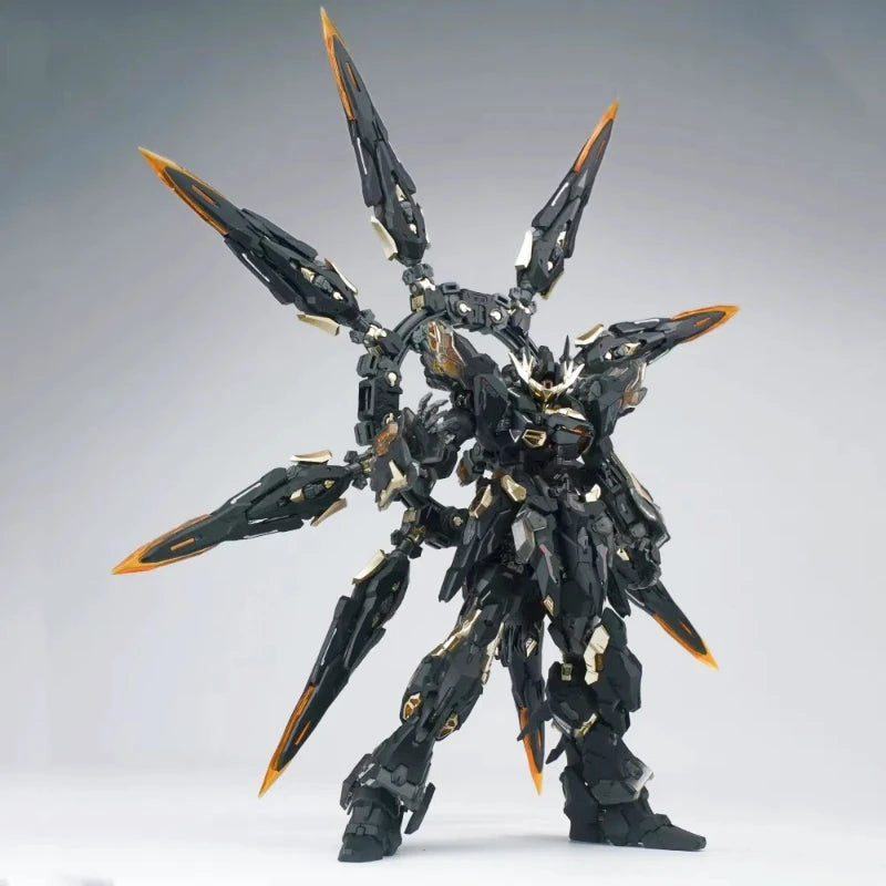 ALL INCLUSIVE FULLSION 1/100 Black Apocalypse Assembly Model Kit Alloy Skeleton Action Figures Original Mech Toy Ornament Gift