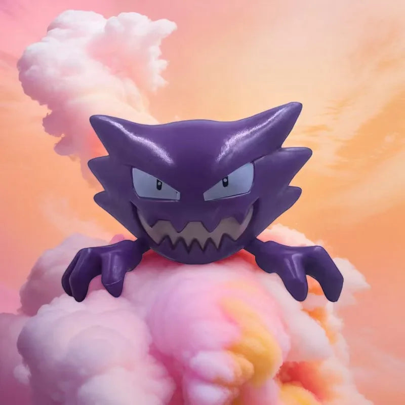 7-8cm Machamp Gengar Zekrom Vaporeon Haunter Charmander Popplio LittenAction Figure Collectible Toys