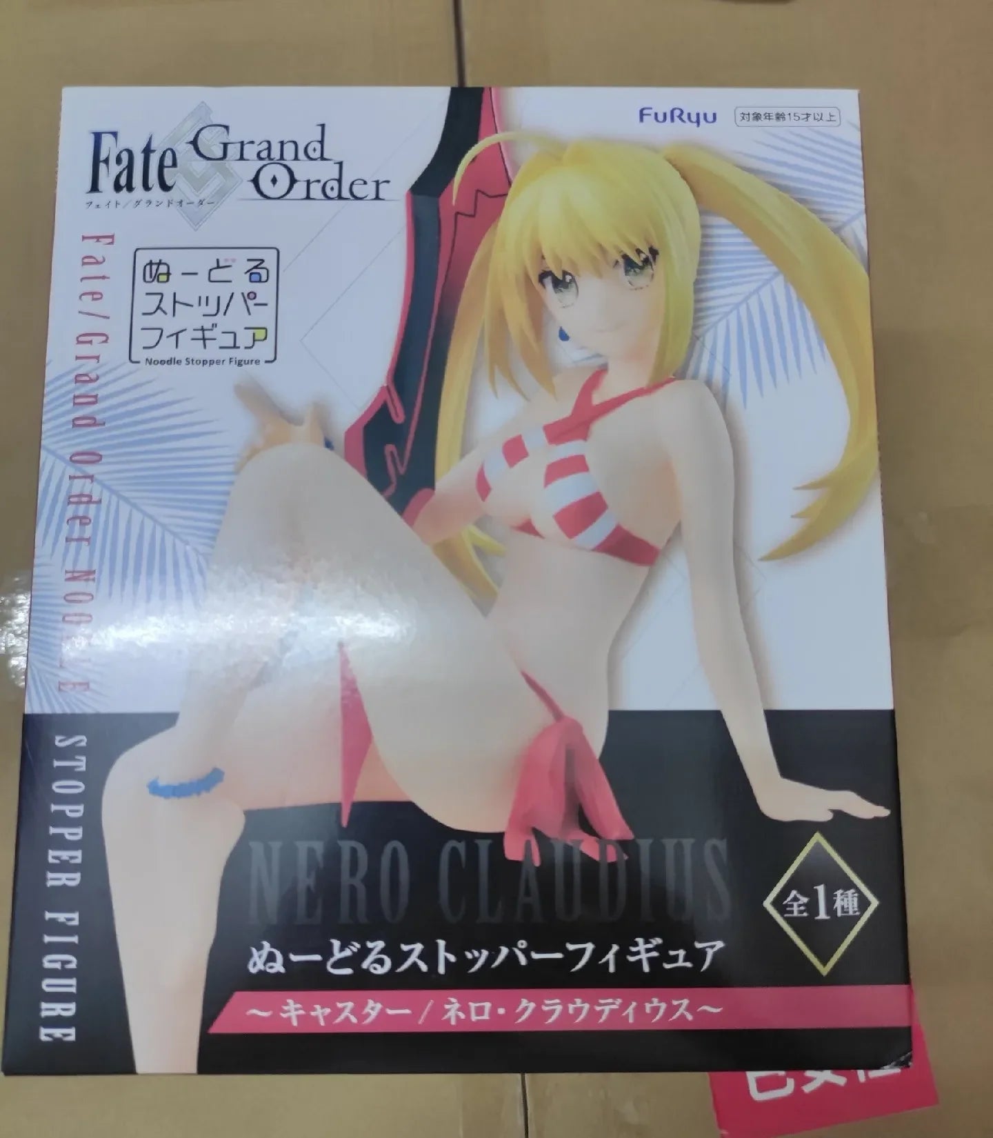Auf Lager: Original Anime Fate Grand Order Nero Claudius Caster Actionfigur, Sammlerfigur, Modellspielzeug, Geschenk für Kinder