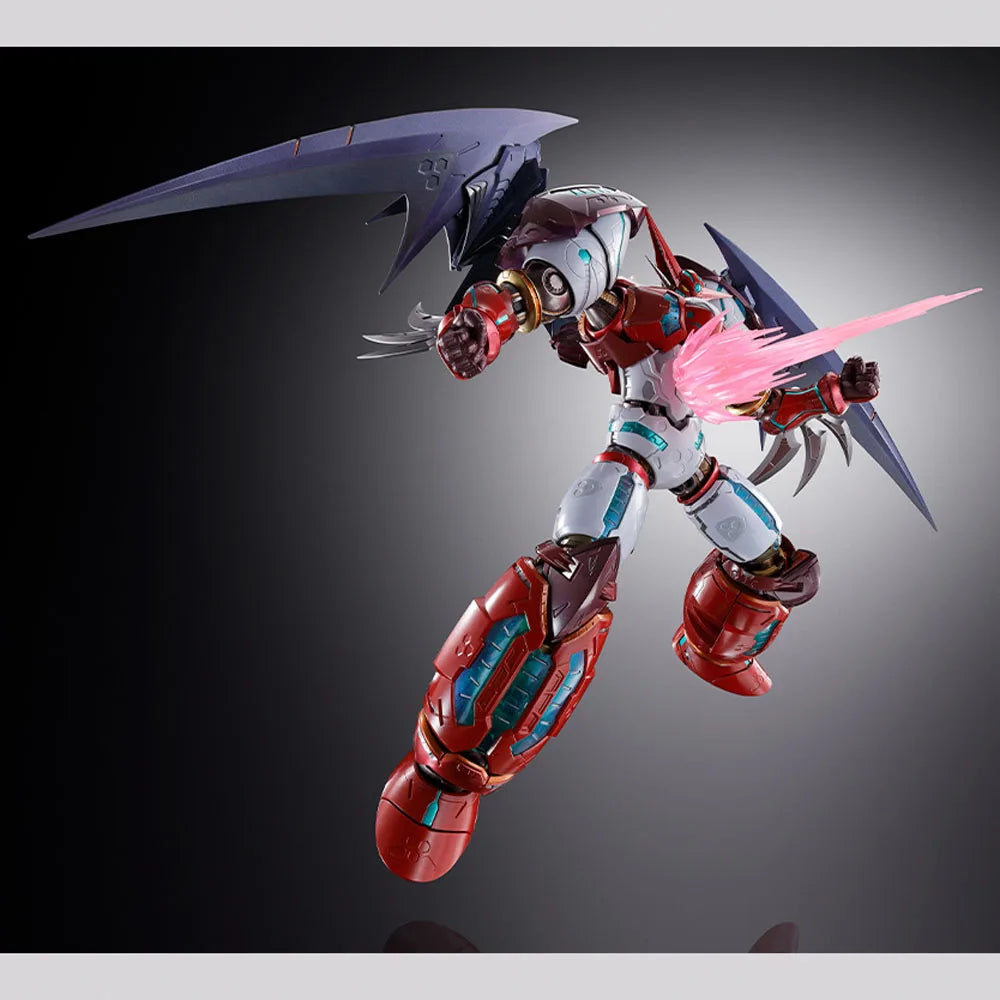 Bandai METAL BUILD DRAGON SCALE Shin Getter 1 Action Figure, a detailed mecha toy for men, kids, and passionate collectors.