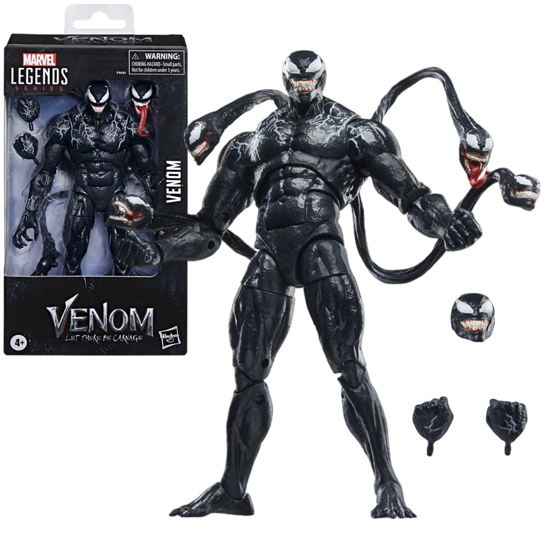 AMAZING YAMAGUCHI Venom 3 Carnage Venom: The Last Dance Symbiote Hasbro Action Figure Joint Movable Model Doll kids for Toy Gift