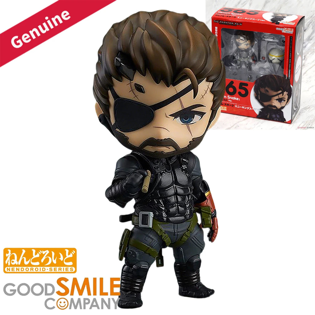 Original Genuine Good Smile Company Action/Dolls Nendoroid (#565) Metal Gear Solid V: The Phantom Pain Venom Snake Sneaking Suit
