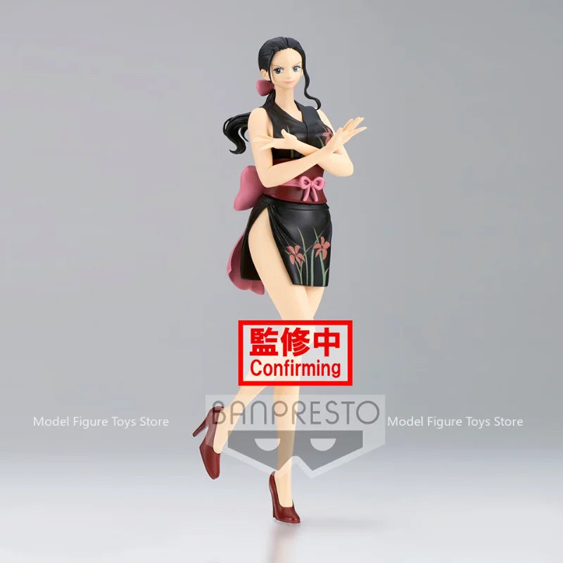 In Stock One Piece Original Genuine Banpreso Glamor 25cm Nico Robin Anime Action Figure of Action Children Toys Children Present