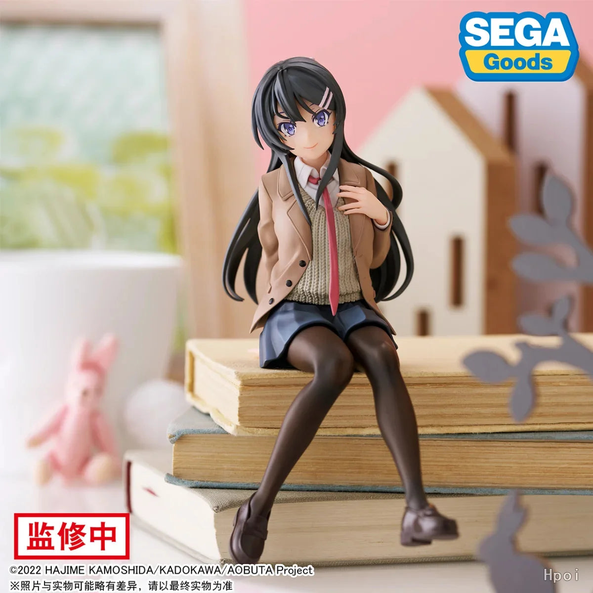 Original SEGA Luminasta Sakurajima Mai Koga Tomoe Kawaii Anime Figur aus PVC, Sammlerstück, Geschenkidee, Dekoration, Puppe