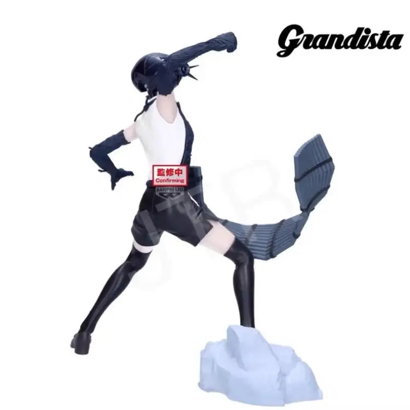 Original Bandai Banpresto Chainsaw Man Makima Premium Collectible Figure Anime Action Figures Model 20Cm Decoration Gift Toy