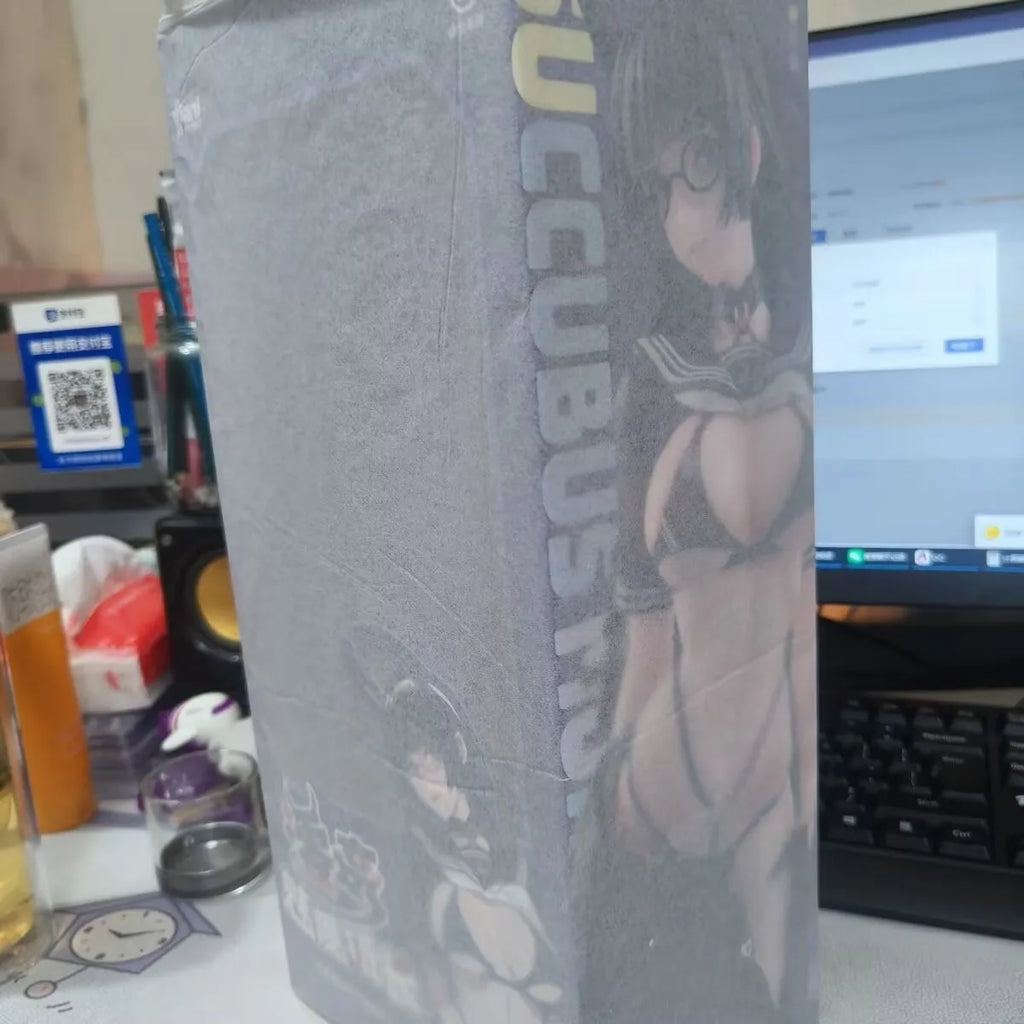 Animester Succubus Mio Nai Class President Discipline Committee Figure With Follow Eyes Removable Glasses Desktop Decor For Fans