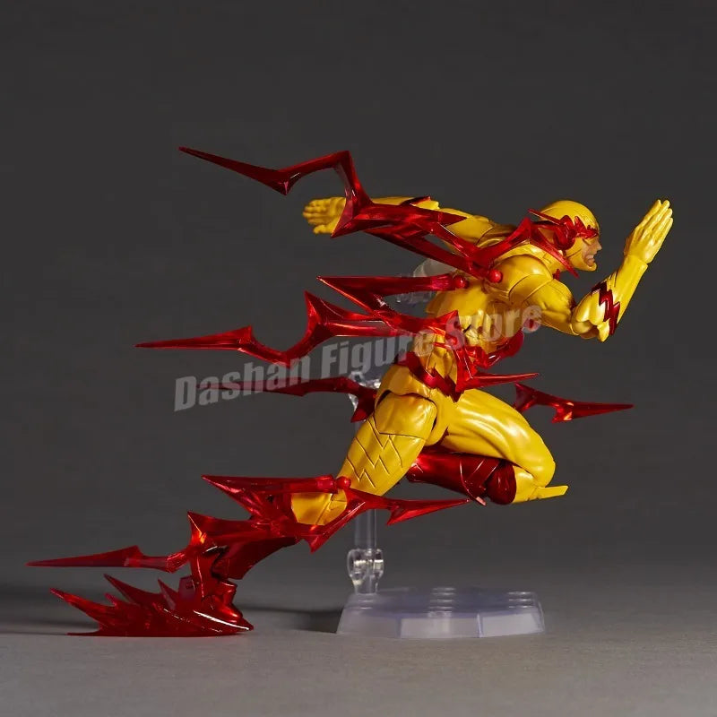 Fantastische Yamaguchi Flash Actionfigur, 17 cm, bewegliche Superhelden-Sammlung, Kaiyodo Revoltech Flashpoint Figur, Modellspielzeug, Geschenk