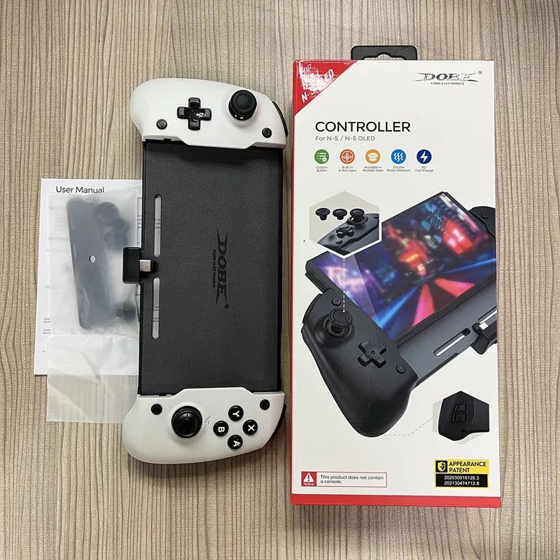 Plug and Play for Nintend Switch OLED In-line Handle Suitable 6-Axis Gyro Joypad for N Switch OLED Console Gamepad TNS-1125