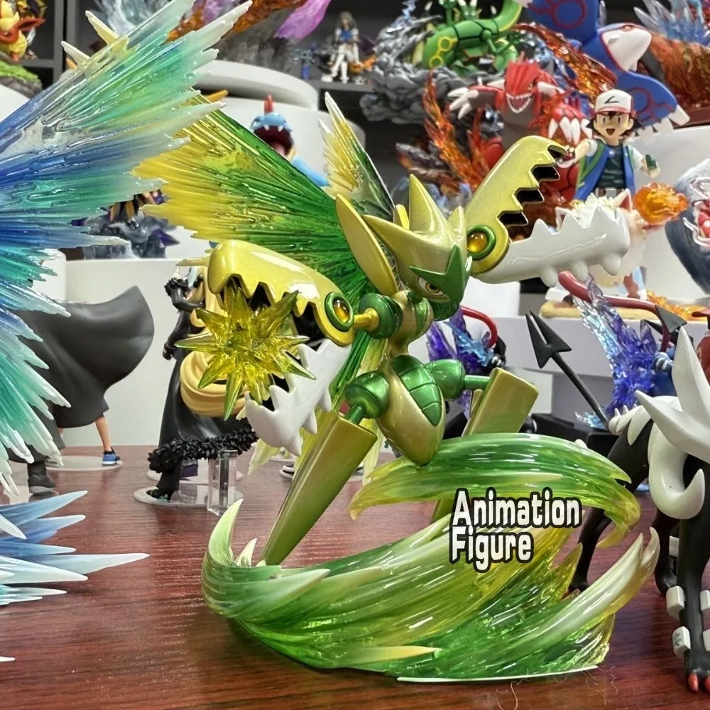 10 cm/3,93 in Anime Pokemen Figur Mega Scizor Action-figuren Pvc Sammlung Modell Spielzeug für Kinder Geschenke