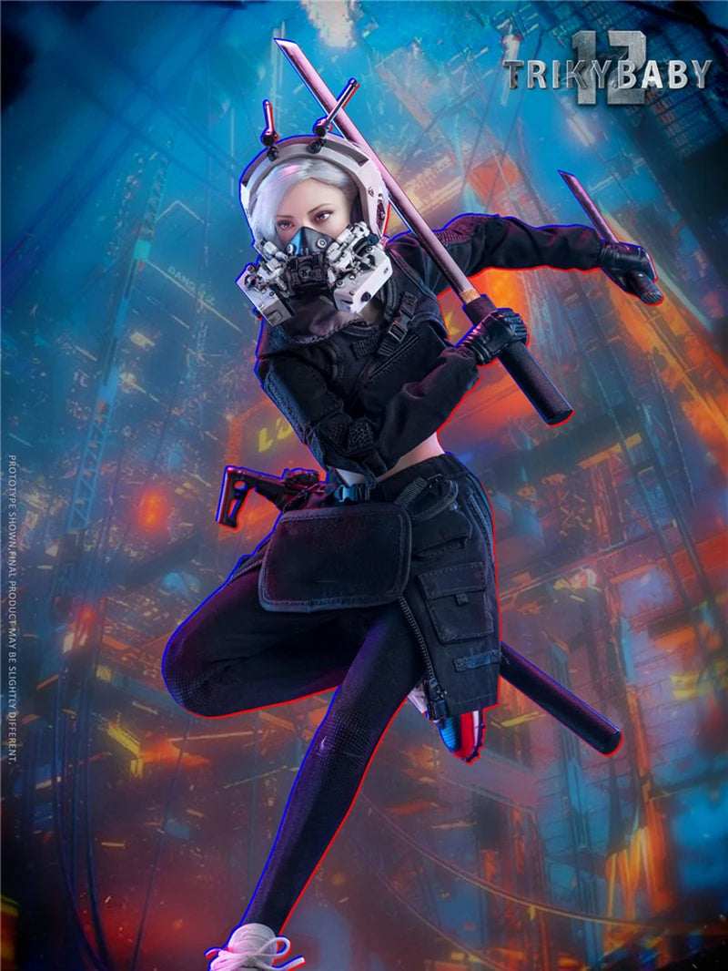 Verycool Vcf-2060 1/6 Women Soldier Punk Trickybaby Handsome Battle Beauty Girl Combat Suit Version 12" Action Figure Model