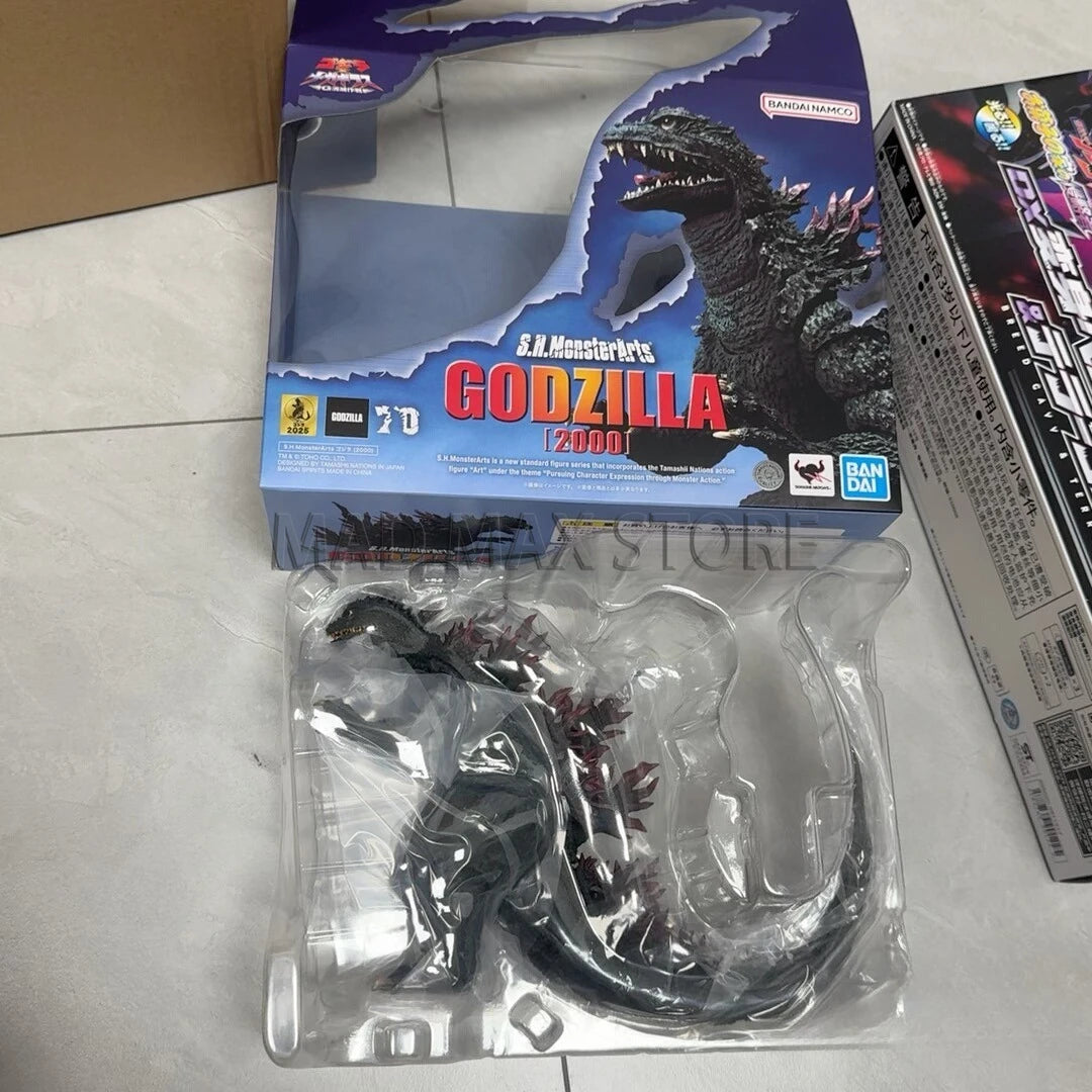 In Stock Bandai S.H.MonsterArts SHM Godzilla 1972 1954 2000 2002 2004 Animation Action Gift Collection Toys Figure Model Figures