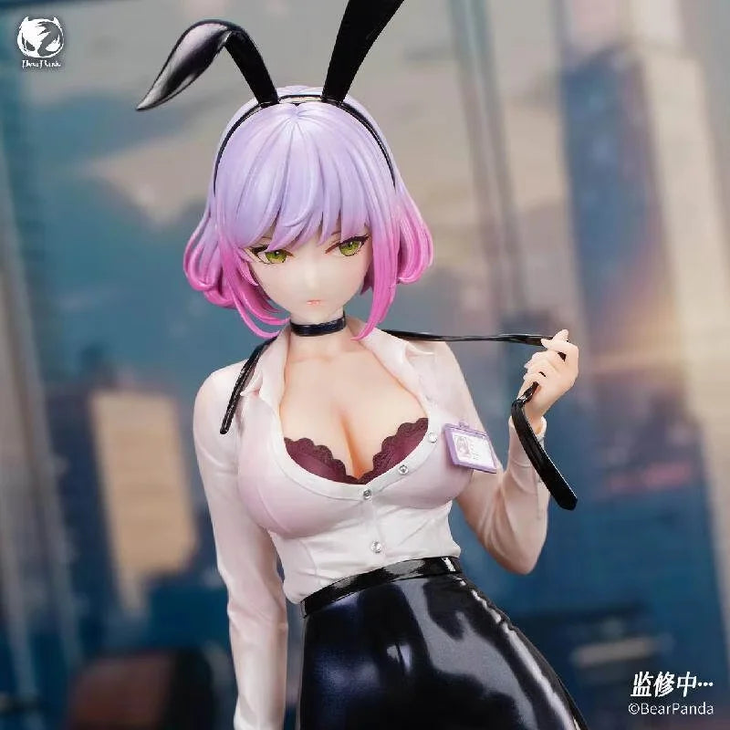 BearPanda & YD Rabbit Hole Series Luna 1/4 Scale Bunny Girl Figure - 45cm PVC Collectible Model with Bonus Parts