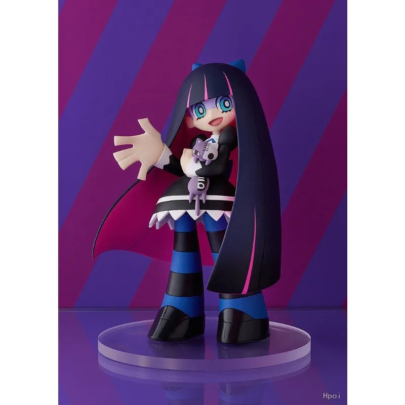 GSC Original POP UP PARADE Panty & Stocking with Garterbelt Series Pandi\Stove Scarf Anime Not Movable Figure Statue Model Toys