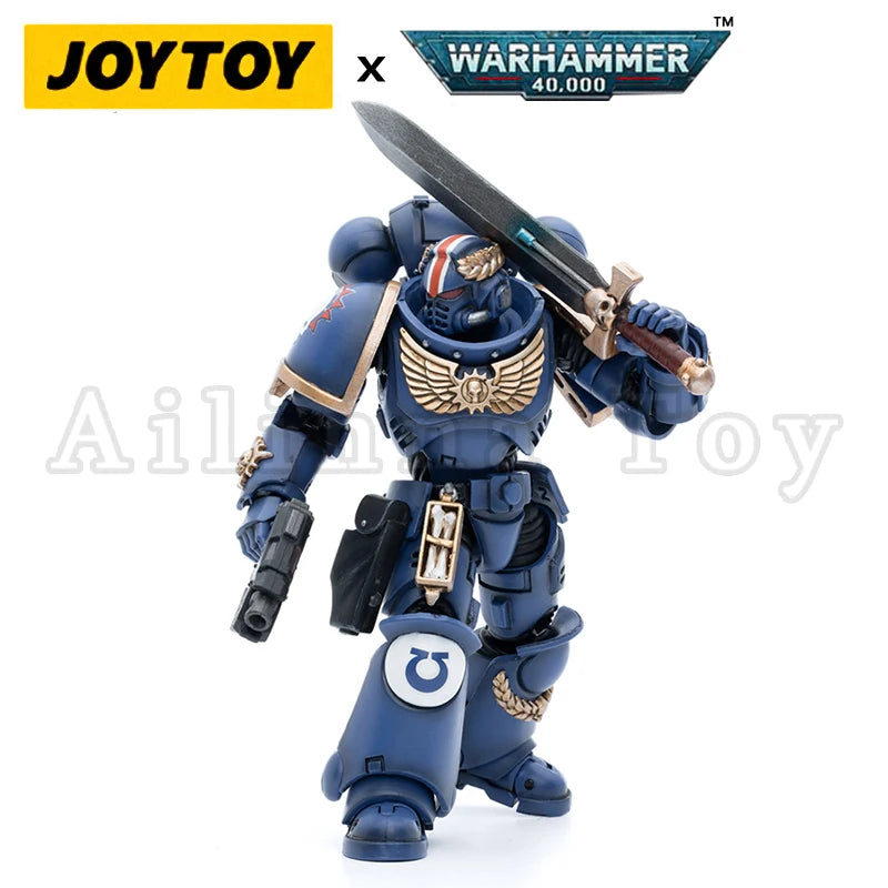 JOYTOY 1/18 Action Figure 40K Primaris Lieutenant Argaranthe Anime Collection Military Model