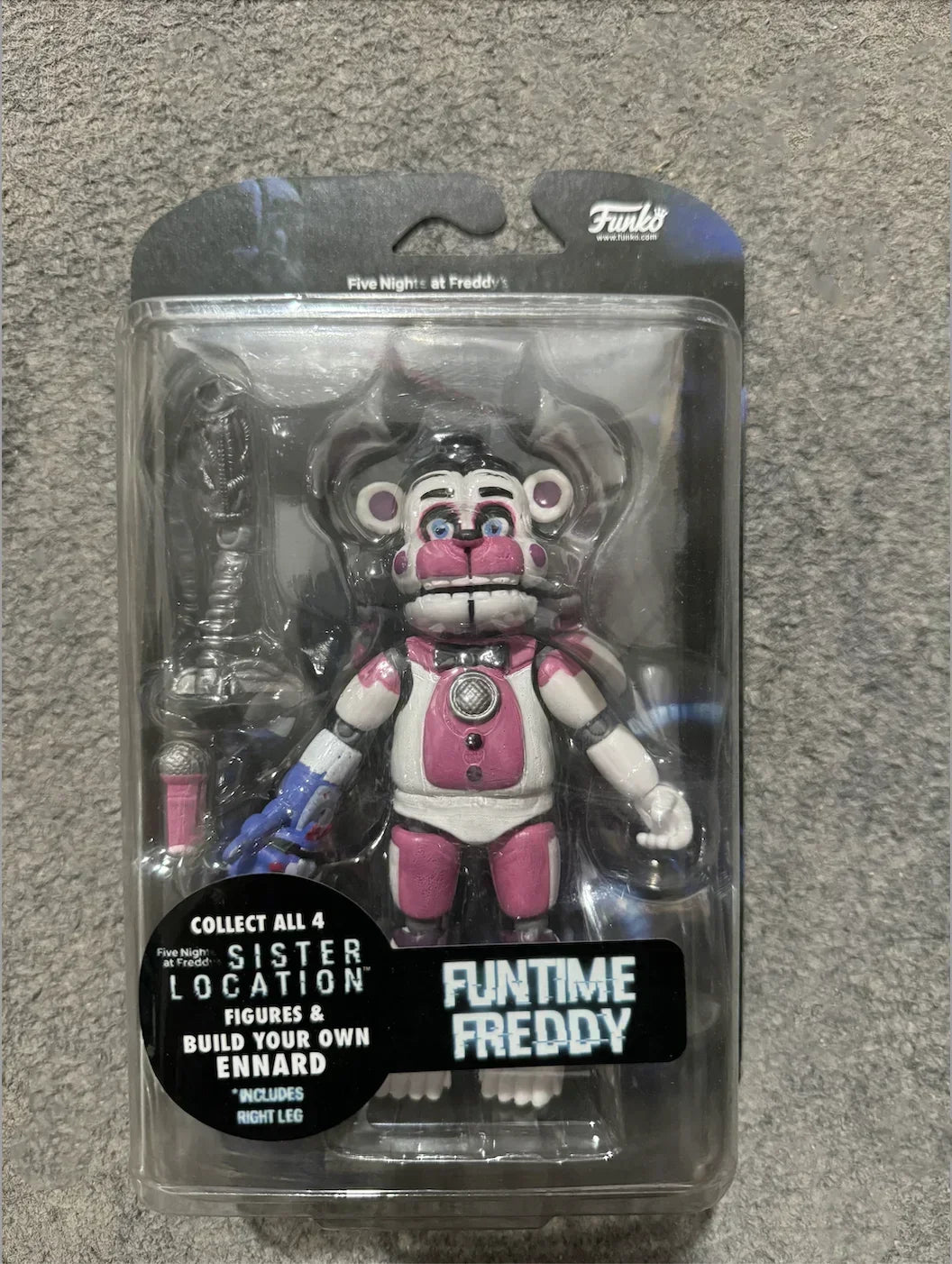 New FNAF Sister Location Action Figures Five-Inch Funtime Freddy Foxy Ballora