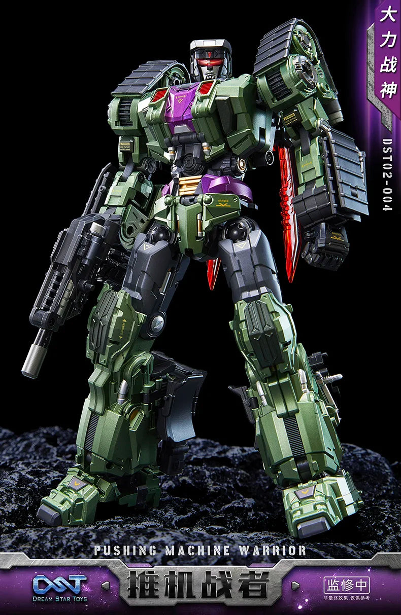 In Stock Dream Star Toys DST Devastator Scavenger Scrapper Deformation Movability Model Toys DST02-001-006 Excavator Bulldozer