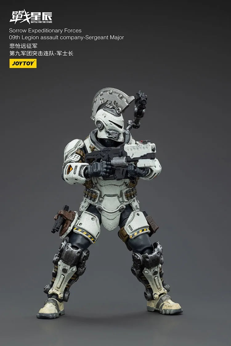 JOYTOY Battle For The Stars Sorrow Expeditionary Forces 09th Legion Assault Company Sergeant Major Assaulter Sniper Signaller