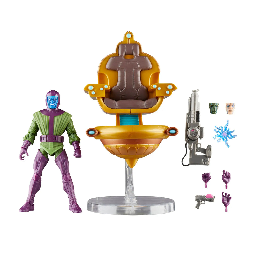 Marvel Legends Kang The Conqueror With Throne Chair 6" Action Figure 2024 Exclusive Toys Doll Model