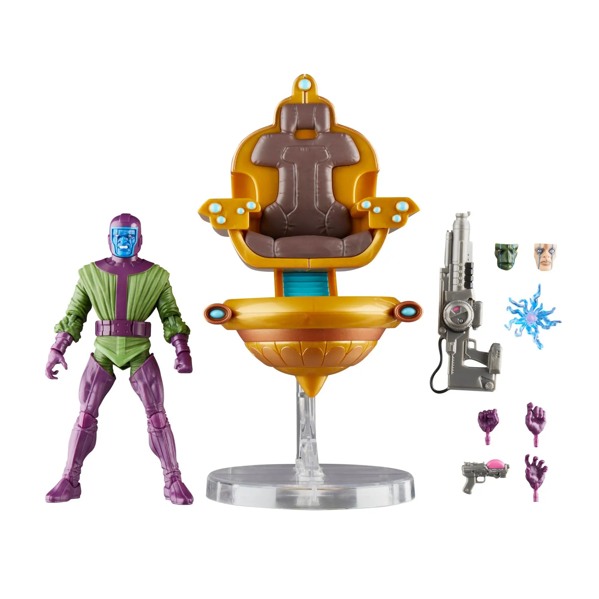 Marvel Legends Kang The Conqueror With Throne Chair 6" Action Figure 2024 Exclusive Toys Doll Model