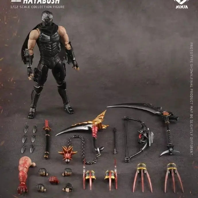 In Stock BROTOYS 1/12 LR010 Ninja Assassin Falcon - Ninja Gaiden 6-inch Full Set Action Figures Model Collect Toys Holiday Gifts