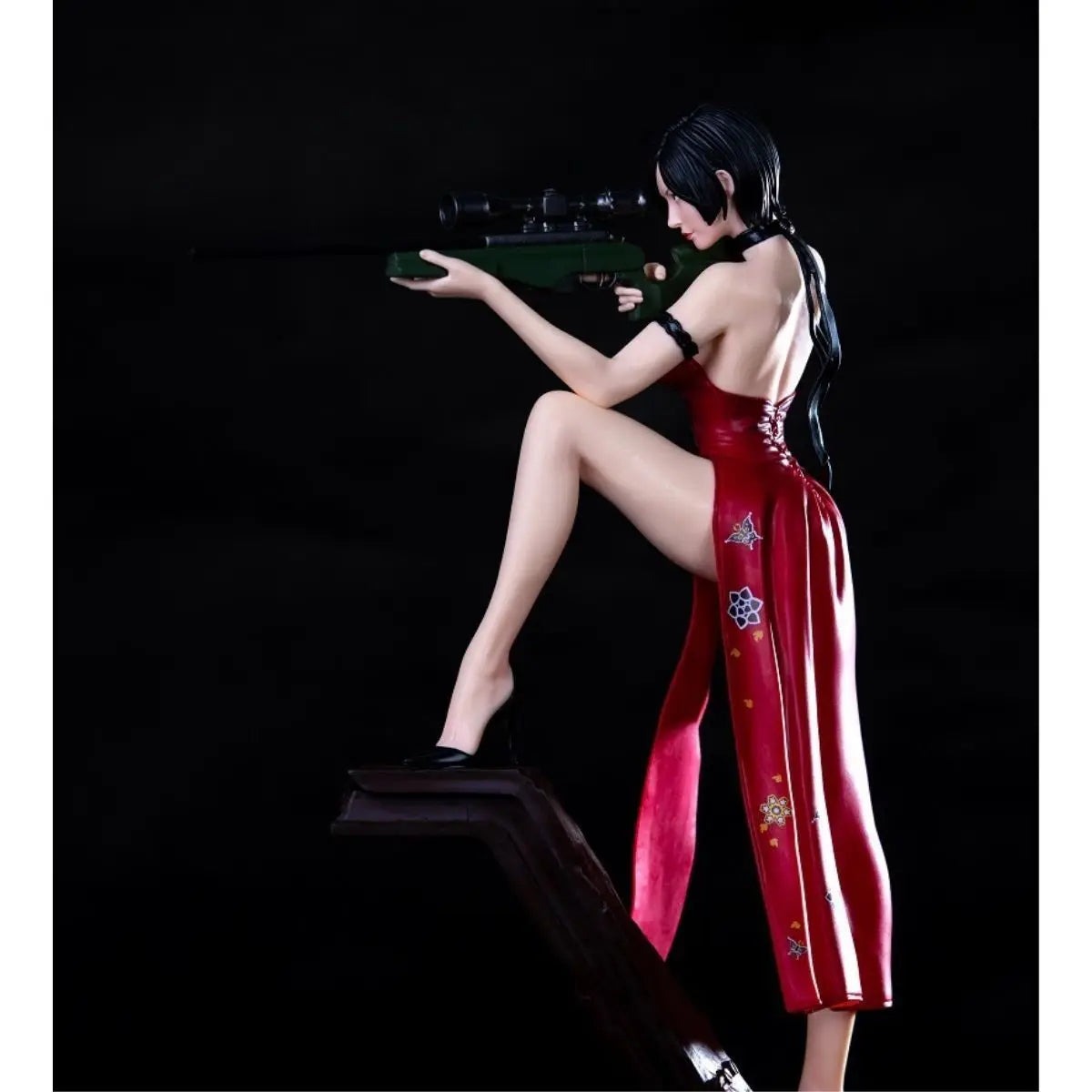 Anime Figure Toy 36cm Ada Wong Biohazard Girls Figure Game Action Figures Collectible Statue Doll Birthday Toy Gift Pvc Gk Model