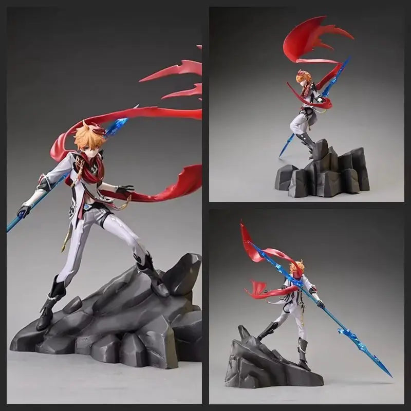 35CM Genshin Impact Childe Tartaglia Game Anime merchandise Action Figure Model Kit Desktop Ornament Statue Collectible Toy Gift