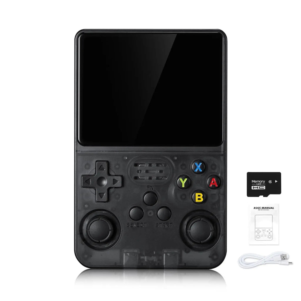 R36S Retro Handheld Video Game Console 3.5Inch IPS Screen Portable Video Game Console  64GB 20000+ Games linux System