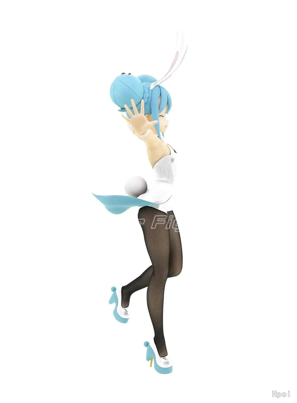 【SF】In Stock Original FuRyu BiCute Bunnies Piapro Characters Miku Black Bunny Girl WHITE Pink Pearlescent Wink Style Black
