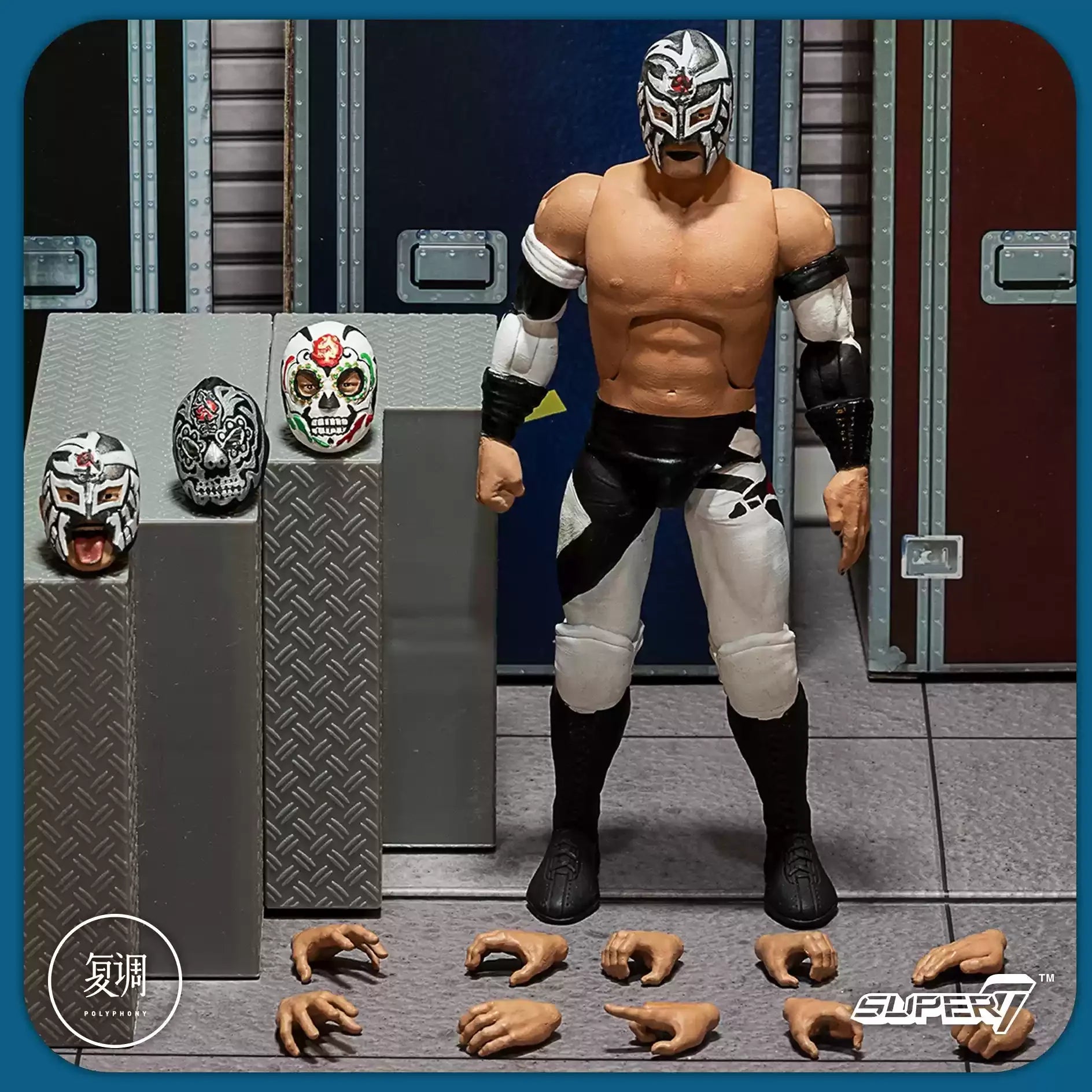 Super7 New Japan Pro Wrestling Bushi Hiromu Takahashi Tetsuya Naito Series 2 NJPW Ultimate Edition 7 Inches