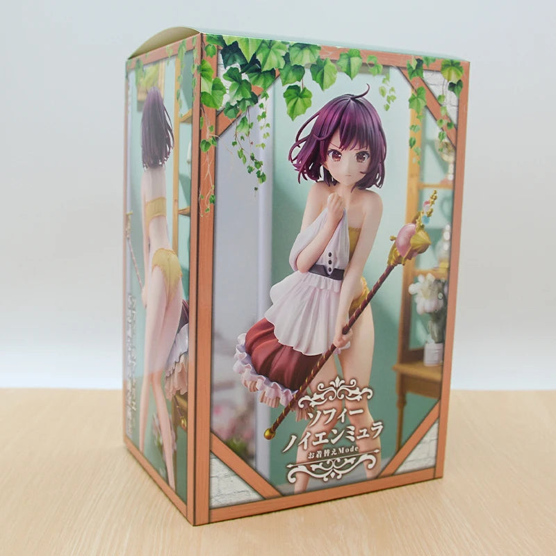 Atelier Sophie Neuenmuller Anime Girl Figure The Alchemist of Memories the Envisioned Land Yumia Action Figure Model Doll Toys