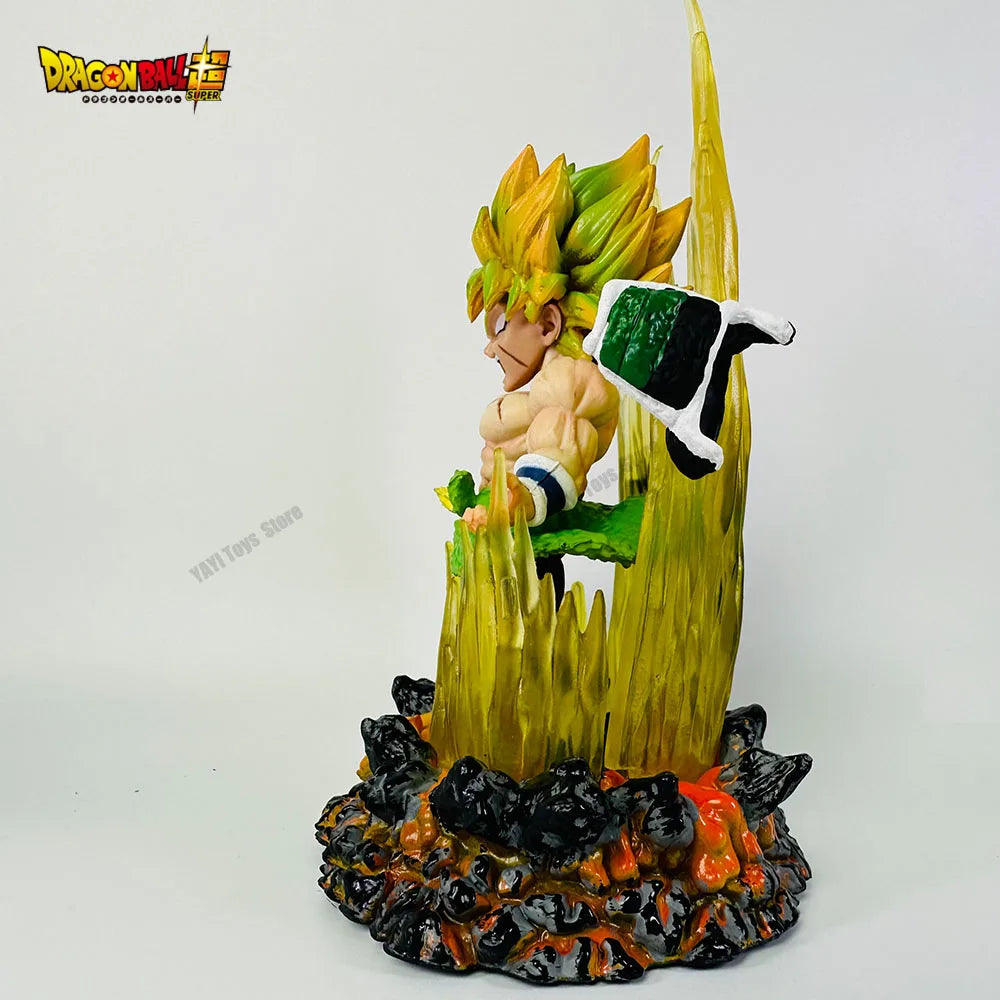 Anime Dragon Ball Shf Super Saiyan Brolli Figure Action Figures Hand-made Doll Model Ornament Gift toys