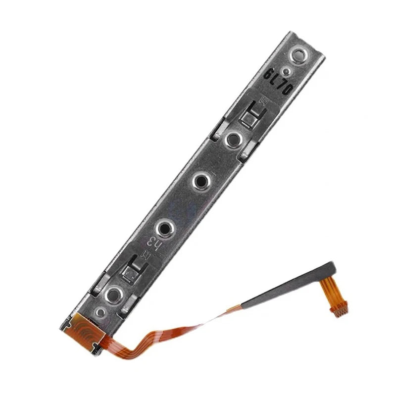 Right and Left Slide Rail with Flex Cable Fix Part for Nintendo Switch Console NS Rebuild Track Original Repair Part Accessories