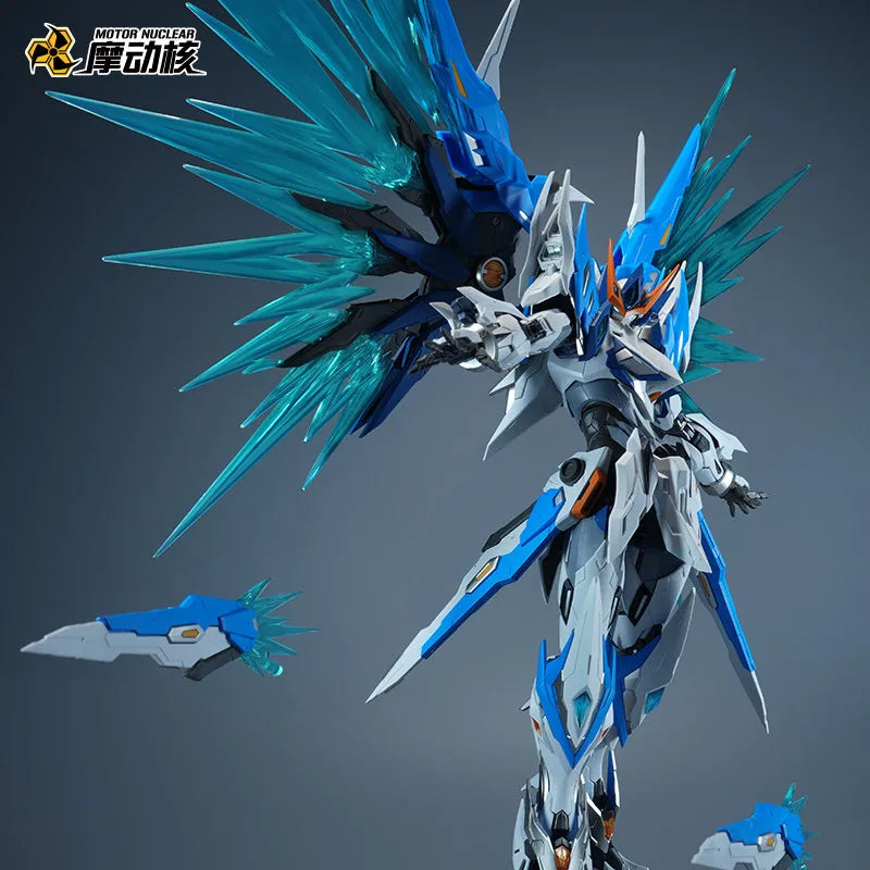 Motor Nuclear Model BAIQI WEIWU Color MG 1/100 MNP-XH01W BAI QI Toys Assembly Model Kit Action Figures Robot Plastic Gifts