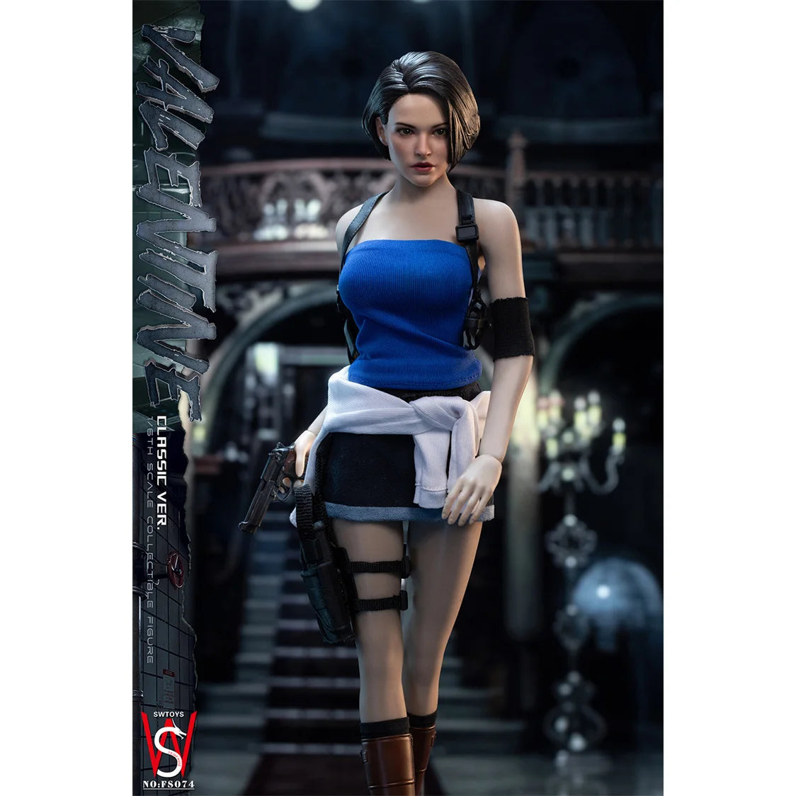 In Stock SWTOYS Valentine Jill NO:FS074 30CM Fully Encapsulated Body Action Figure Anime Models Toy Doll Gift Hobby Collectible