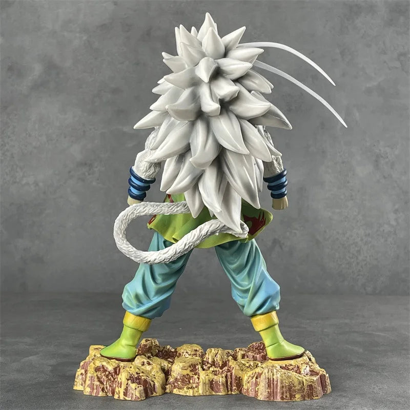24CM Dragon Ball Z Son Goku Figure DBZ Super Saiyan 5 Anime Ssj5 Figurine Pvc Statue Collectible Desktop Model Doll Gift Toy