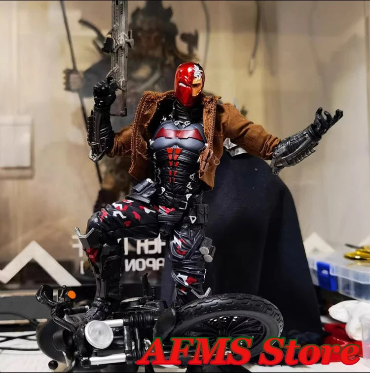 1/12 Men Soldier Jacket Cyberpunk Style Long Sleeve Stand Neck Zipper Coat Accessory For Diy  6" Action Figure Anime Body