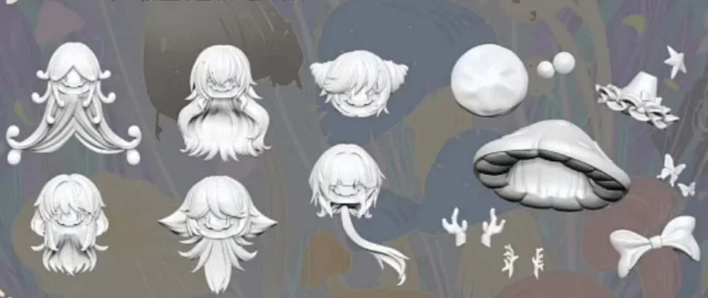 Original 1/12 Bjd Blind Box Mushroom Fungus Series Joint Movable Exquisite Desktop Action Figure Collectible Gifts Pre-Sale