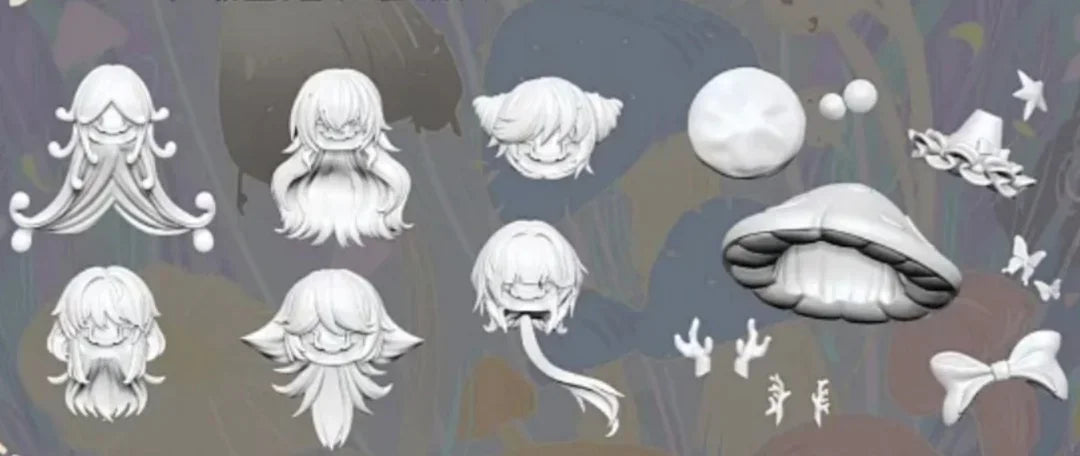 Original 1/12 Bjd Blind Box Mushroom Fungus Series Joint Movable Exquisite Desktop Action Figure Collectible Gifts Pre-Sale
