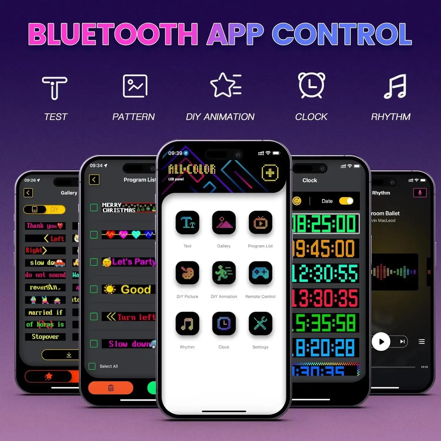 Demon Eyes Car LED Logo APP LED Matrix Pixel Panel Night Light DIY Programmable Flexible LED Display for Car Truck Accessorie