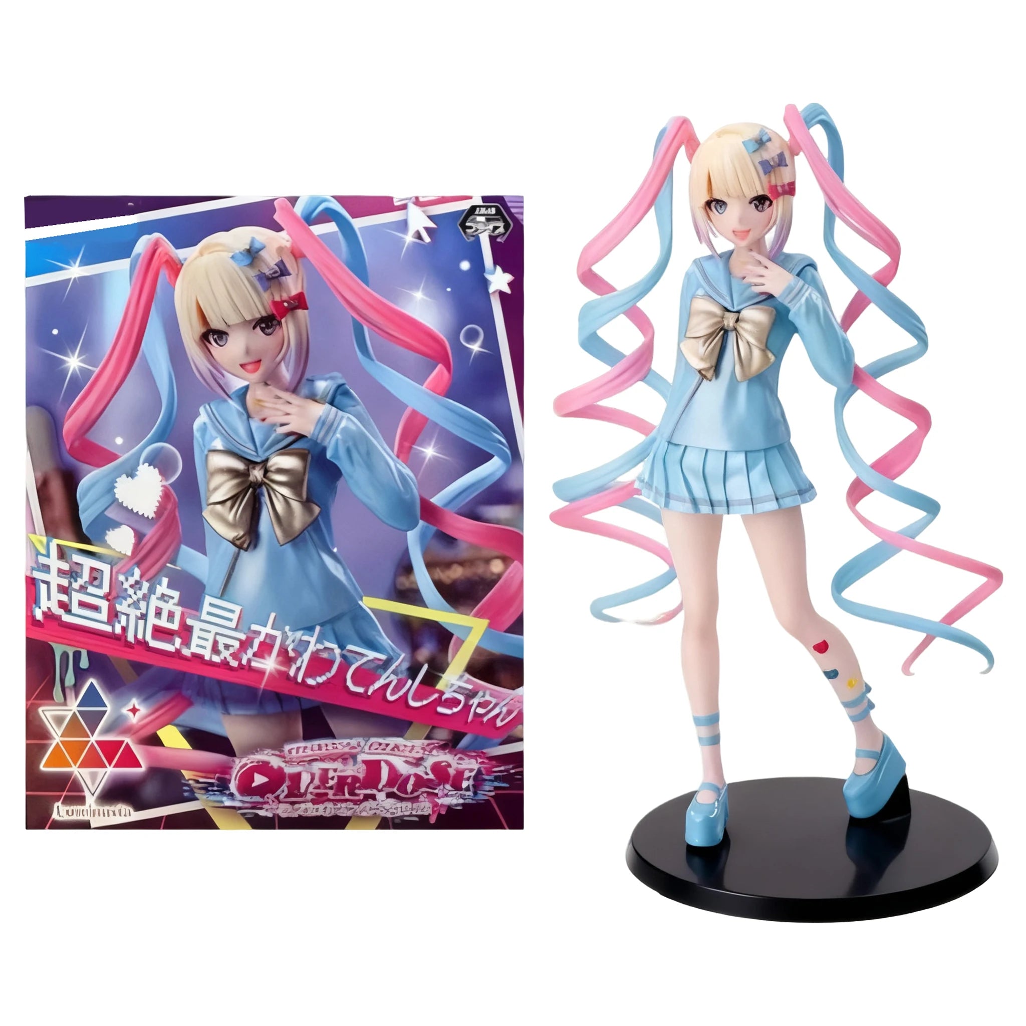 HOT! Aixlan NEEDY GIRL OVERDOSE Figure Rain KAnge PVC Action Figure Amine Adult Anime Girl Statue Collectible Figurine Toys Gift