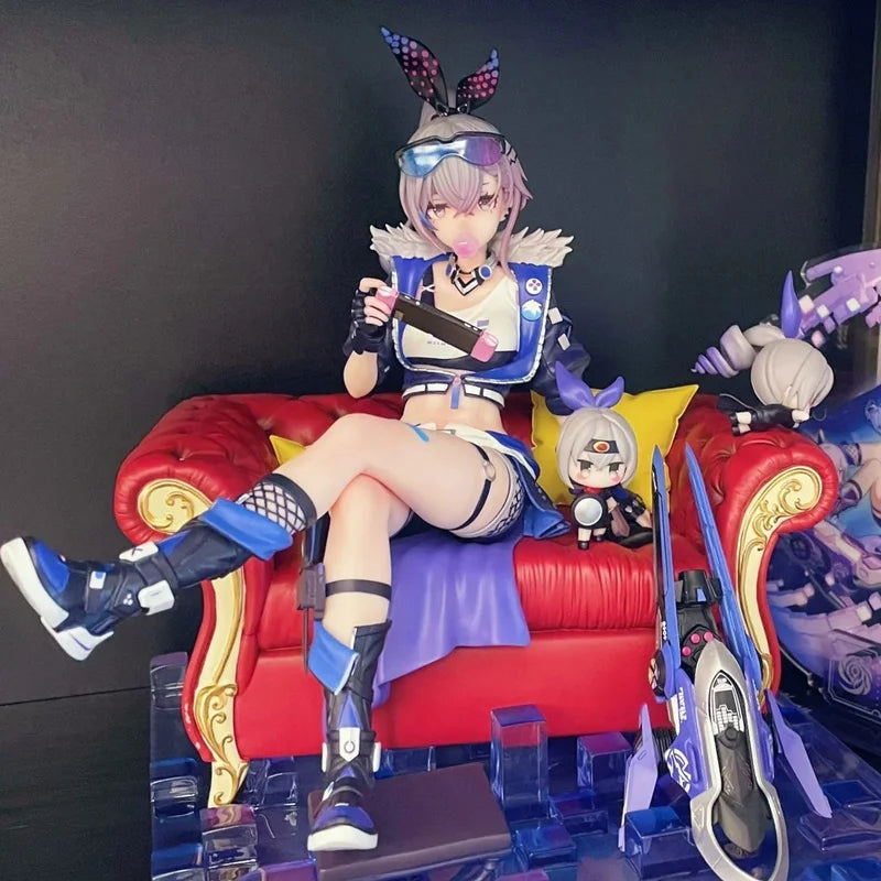 Hongkai: Star Rail Game Anime Figure Silver Wolf Action Figure Handmade Collection PVC Model Desktop Decoration Festival Gift