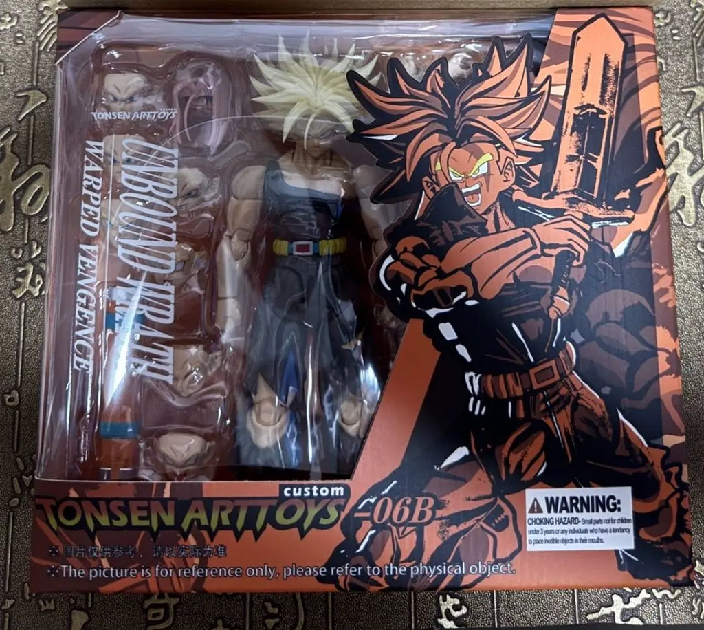 In Stock Dragon Ball Trunks 06A 06B Movable Doll Model Collectible Gift