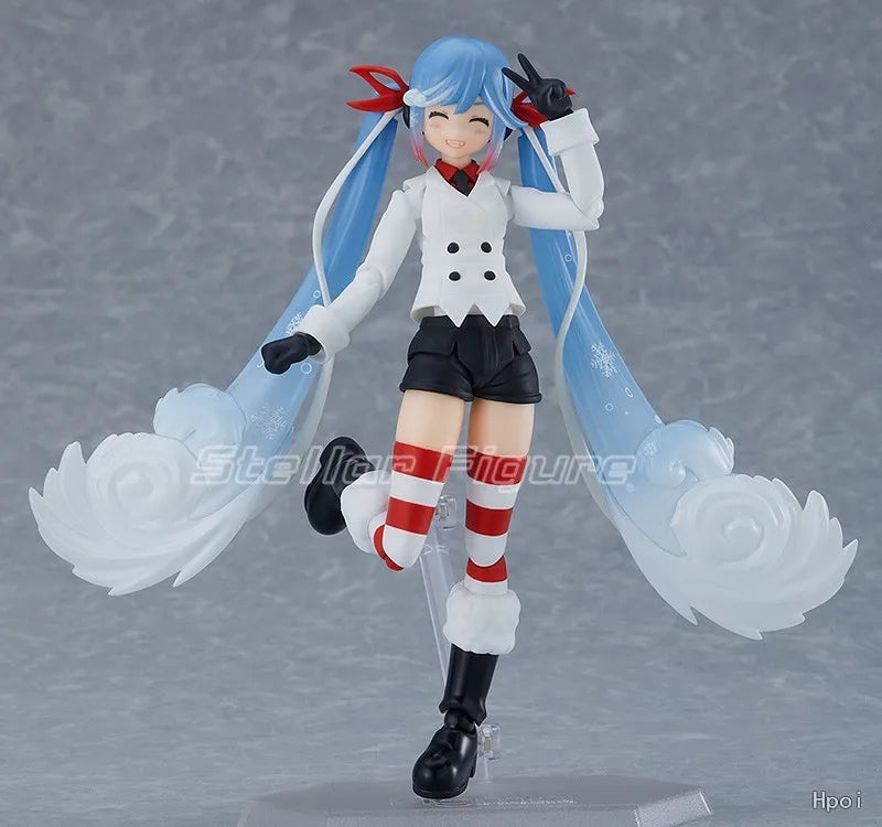 【SF】In Stock Original Max Factory GSC FigmaEX066 VOCALOID Miku Figures Model Anime Collection