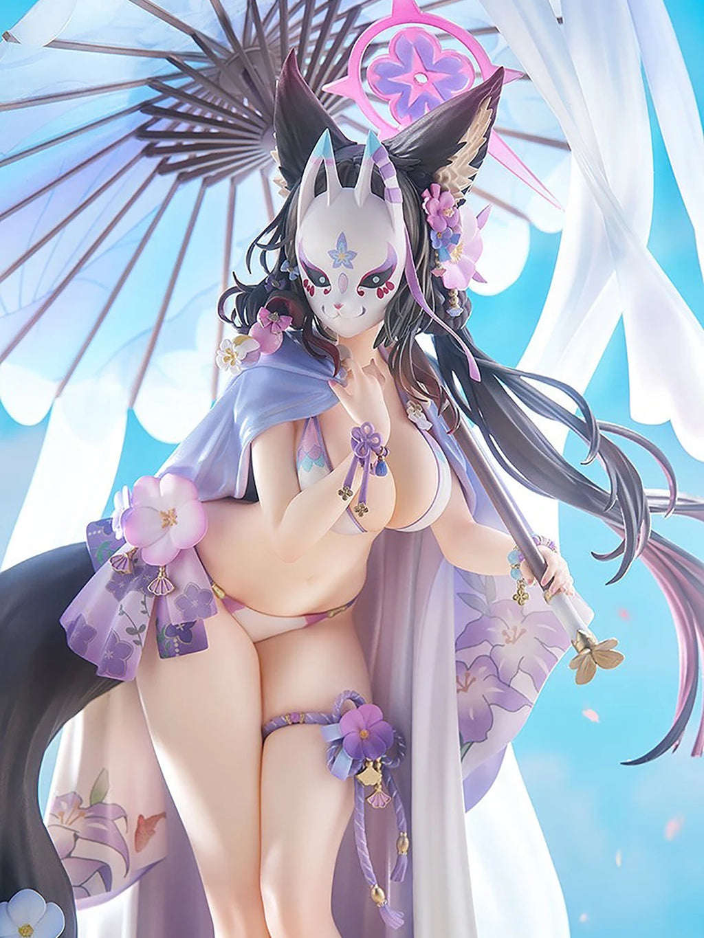 Original Genuine Good Smile Company Prepainted Blue Archive Kosaka Wakamo Swimsuit Ver. 1/7 H=270mm Game Model Figure Decoration