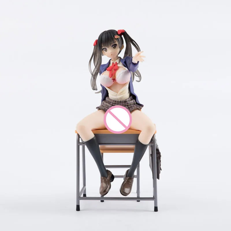 Skytube Issho Ni Shiyo Ayaka Futaba 1/7 PVC Figure Saitom Illustrated Adult Anime Model Collectible Statue Desktop Decor Gift
